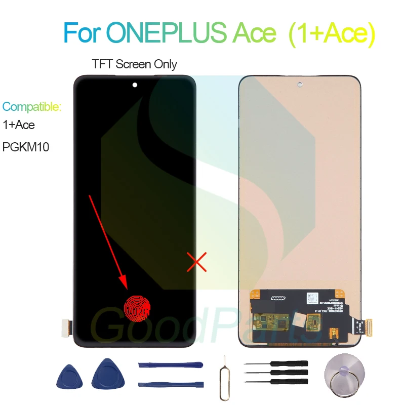 For ONEPLUS Ace LCD Display Screen 6.7