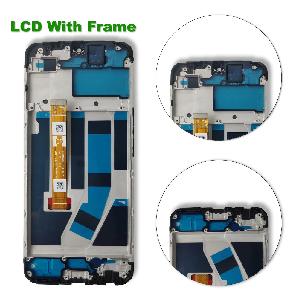 Schermo LCD Originale Per Oppo A17 / A57 4G / A57S / A77S | Kit Completo Con Strumenti E Adesivo - 3