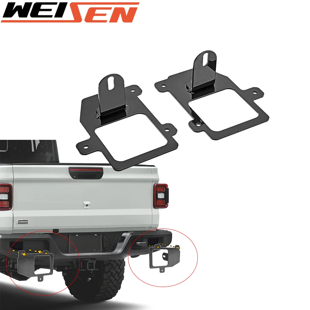 A Pair Reverse Light Bracket For 2020+ Jeep Gladiator All Trims Rear Mount Fit 3