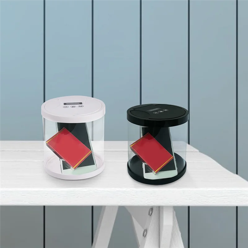 Container Multi Function Time Lock Box Bin For Toys Mobile Phones No Battery Black