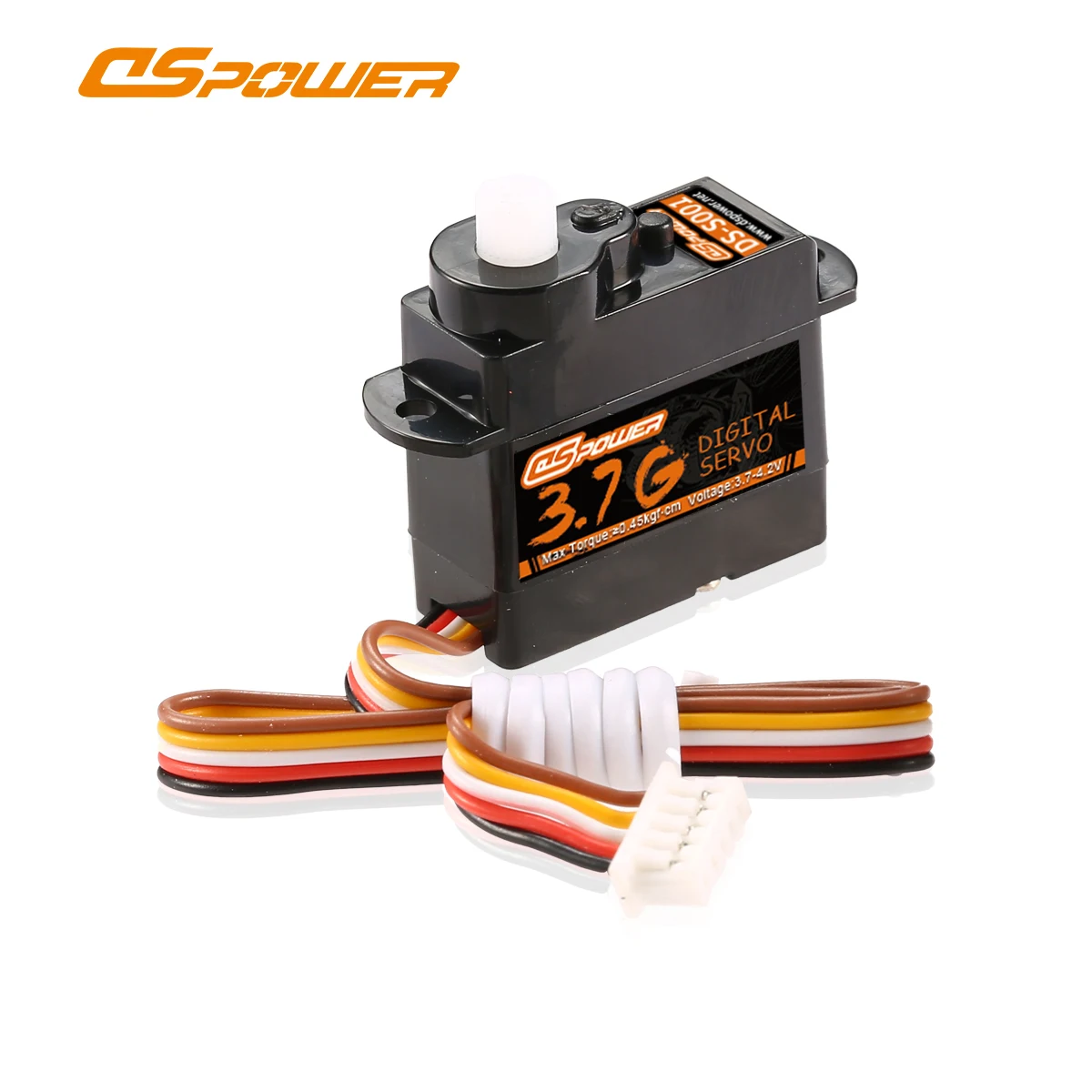 DSPOWER 2g 3.7g 4.3g 5g 6g 8g 9g Micro Plastic/Metal Gear Digital Servo JR/JST Motor for RC Mini Car Fixed-wing Plane Robot Part