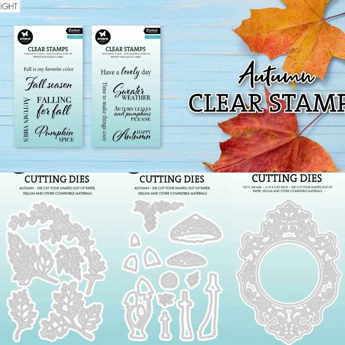 2026 New Trailer Maple Leaf Stamps Metal Cutting Dies For DIY Scrapbooking Crafts Maker Photo Album Template Handmade Decoration