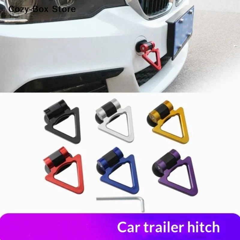 [ZY]ABS Car Styling Trailer Hooks Simulation Racing Ring Bumper Sticker Decoration Tow Hook Sticker Vehicle Towing Hook[ZY]