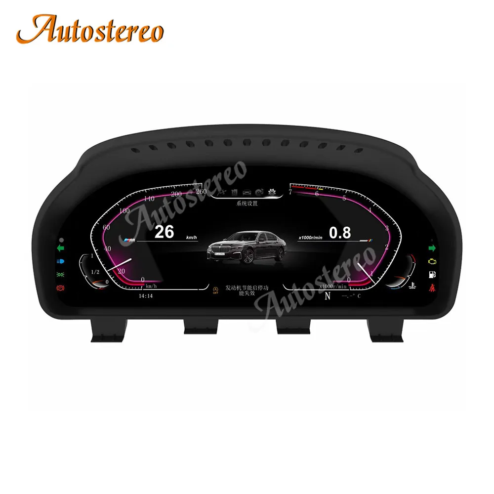 LCD Linux Car Instrument Dashboard Display Instrument Cluster For BMW F10 F11 F18 F15 F16 F25 F26 Car LCD Display Screen Linux