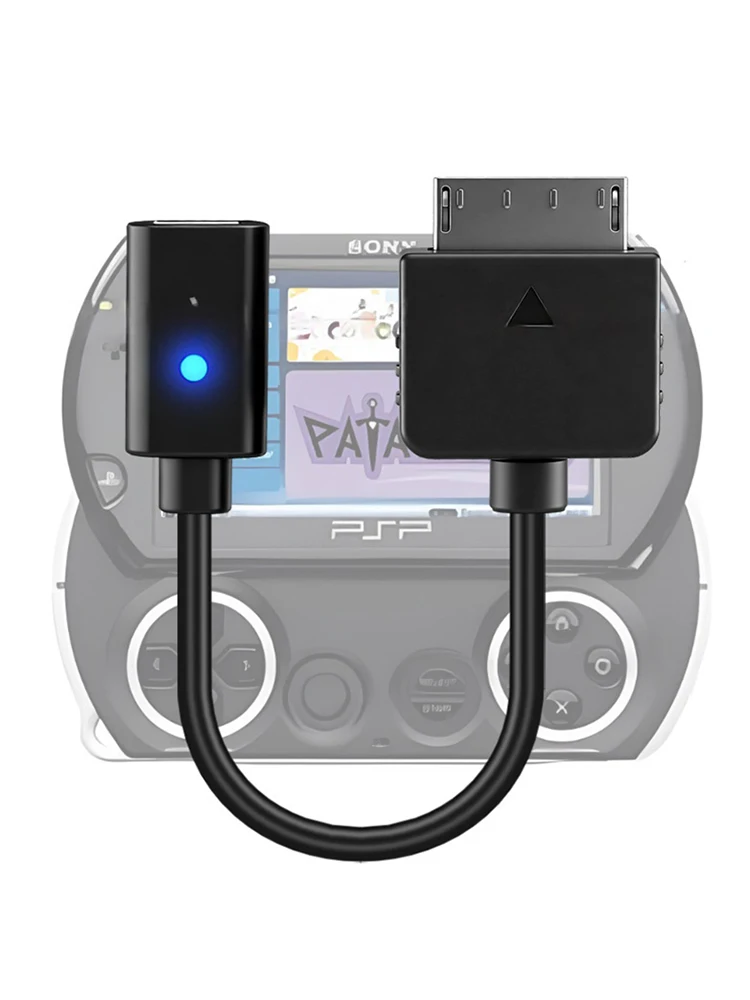 Typ-C-Kabel für PSP Go Lade- und Datenadapter USB-C LED-Konverterkabel für Sony PSP Go Spielkonsole Stromversorgungskabel – Detail 7