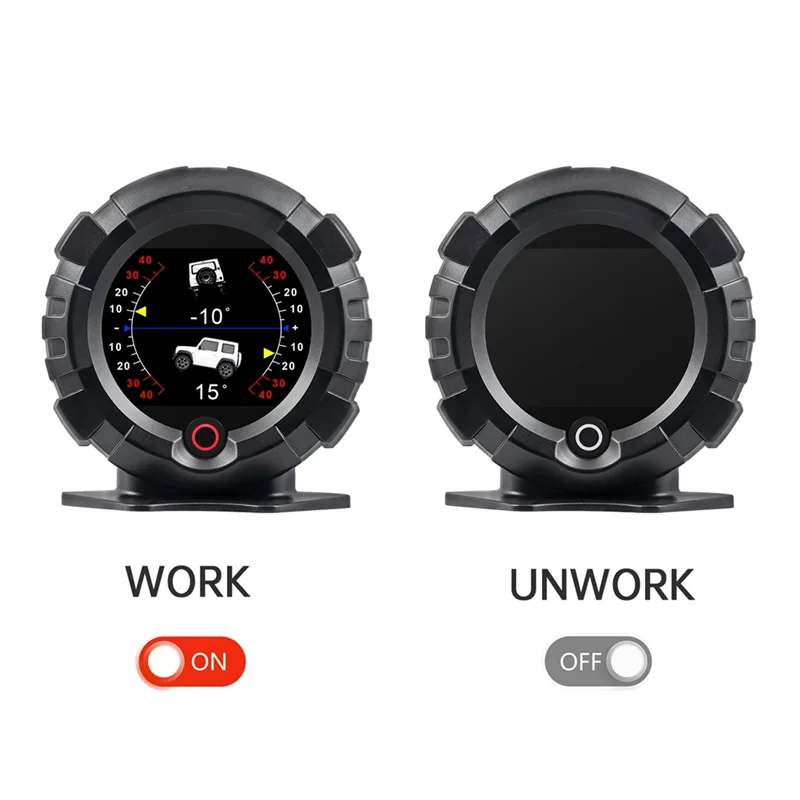 

OB-X95 Off-Road Car GPS Slope Meter, Digital Head Up Display Inclinometer, Speedometer, Pitch & Slope Angle Meter