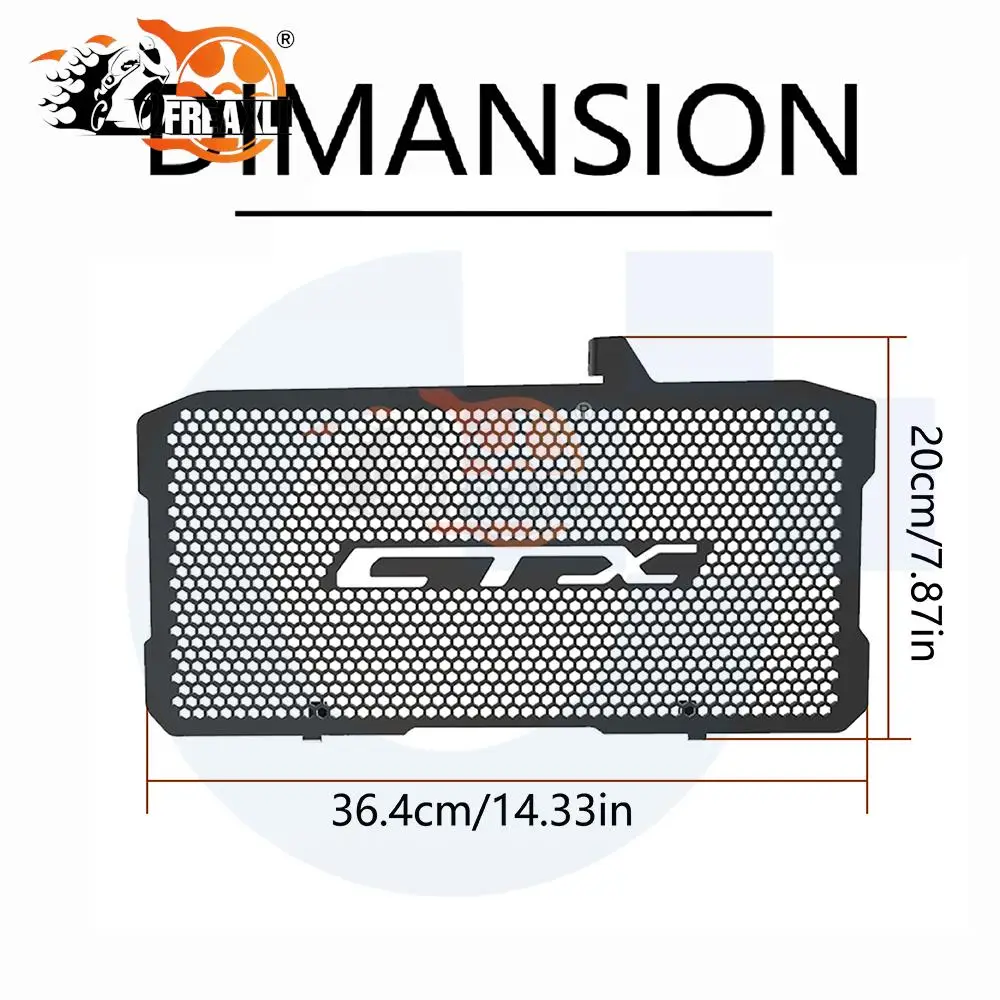Accesorios para motocicleta CTX700, cubierta protectora para parrilla de radiador, Protector para HONDA CTX700 CTX700N CTX 700 N 2014-2018 2015 2016 2017