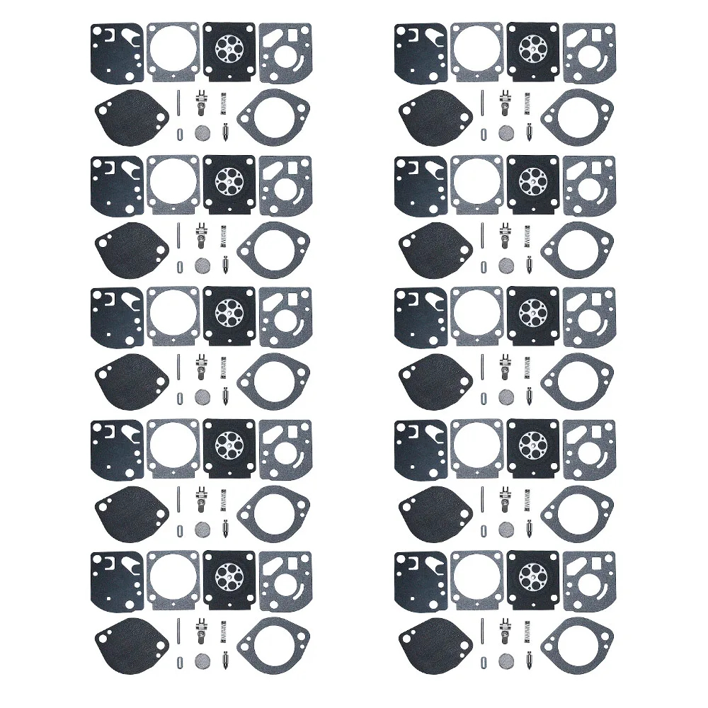 Kit de reparación de junta de diafragma de carburador, para Stihl BR500, BR550, BR600, Zama, RB-134, RB-132, RB-114, RB-97, C1Q-S72, 10 unids/lote