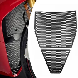 Motorcycle Radiator Grille Guard Cover Protector Fit For Streetfighter V4 V4S Panigale V4 2020-2024