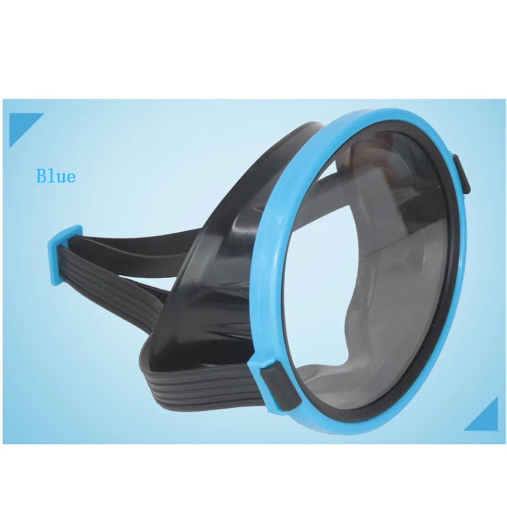 

1Pcs Waterproof Diving Mask Anti-Fog Glass Swim Goggle Pe Frame One-Piece Lens Adjustable Strap for Swimming Diving