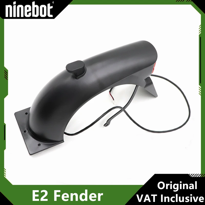 Original Rear Fender for Ninebot by Segway E2 Smart Electric Scooter Fender With Taillight Mudguard E-Scooter Accessories