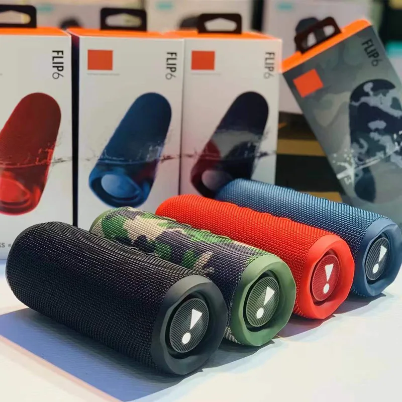 

High end version suitable for FLIP6 kaleidoscope wireless Bluetooth speaker dual speaker subwoofer outdoor plug-in TWS