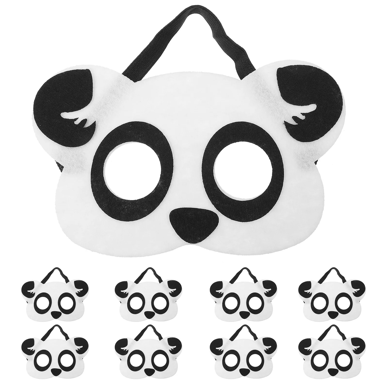 10 stücke Cosplay Cartoon Tier Maske Cartoon Panda Maske Halloween Party Cosplay Maske