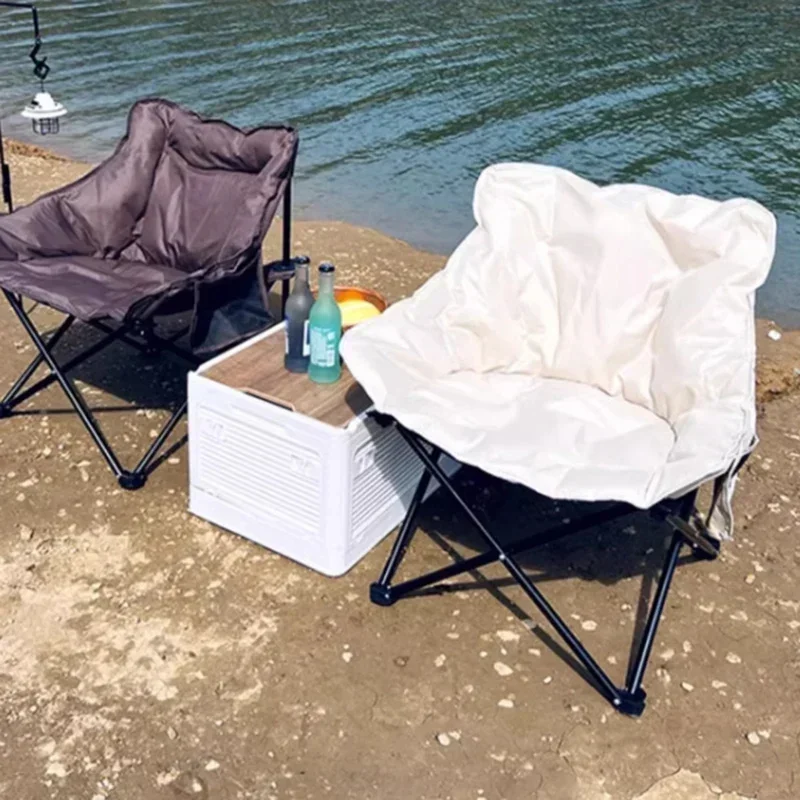 Silla de playa reclinable portátil para Picnic, pesca, Camping, silla de playa cómoda y ligera, muebles de exterior para relajarse y turísticos