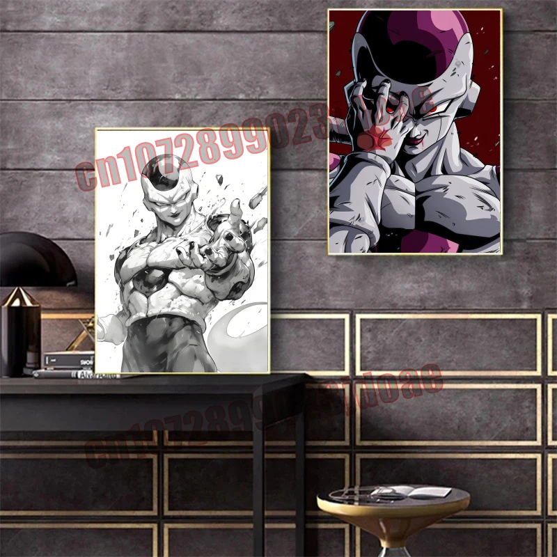 Аниме Dragon Ball Frieza HD постер высокое качество печатная картина на холсте спальня фреска фон настенная живопись детские подарки