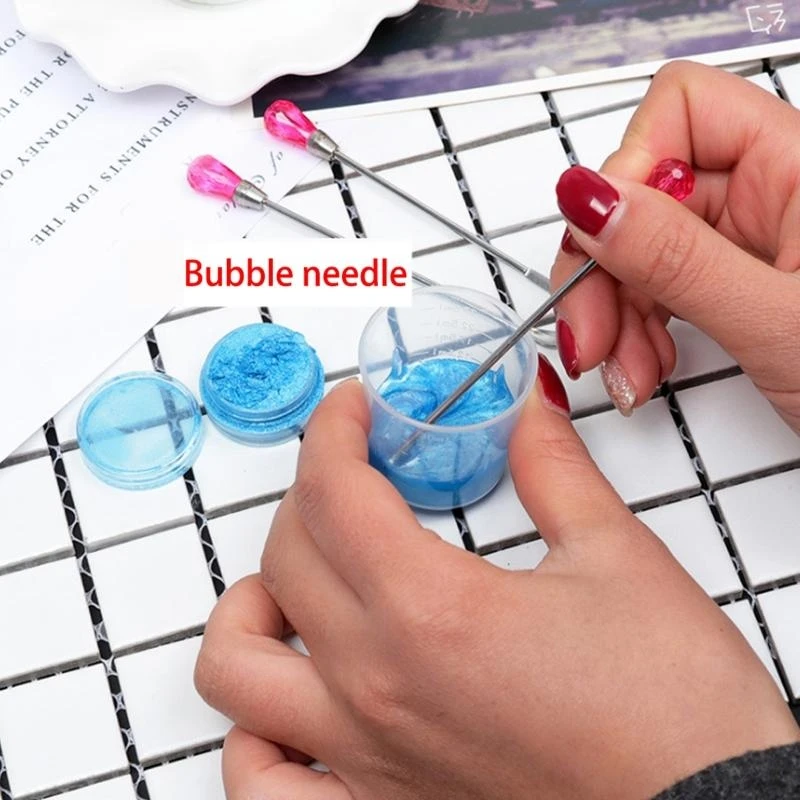   Non-Stick Silicone Cup Reusable Mixing Cup with Precise Scale DIY Crafts Tools