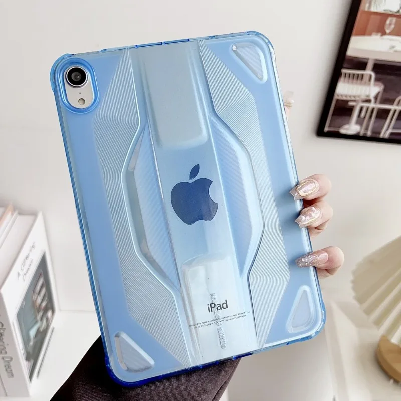 For IPad 11th A16 Pro 11in Tablet Case 10th 10.9 Air4 Air5 Air3 10.5in Transparent Case 9th 8th 10.2in 6th 9.7in Shockproof Case