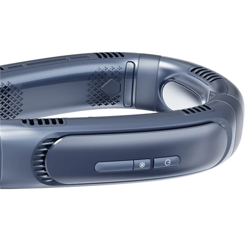 

Portable Air Conditioner Neck Fan Semiconductor Cooling Bladeless Fan ,Rechargeable Hanging Personal Fana83x