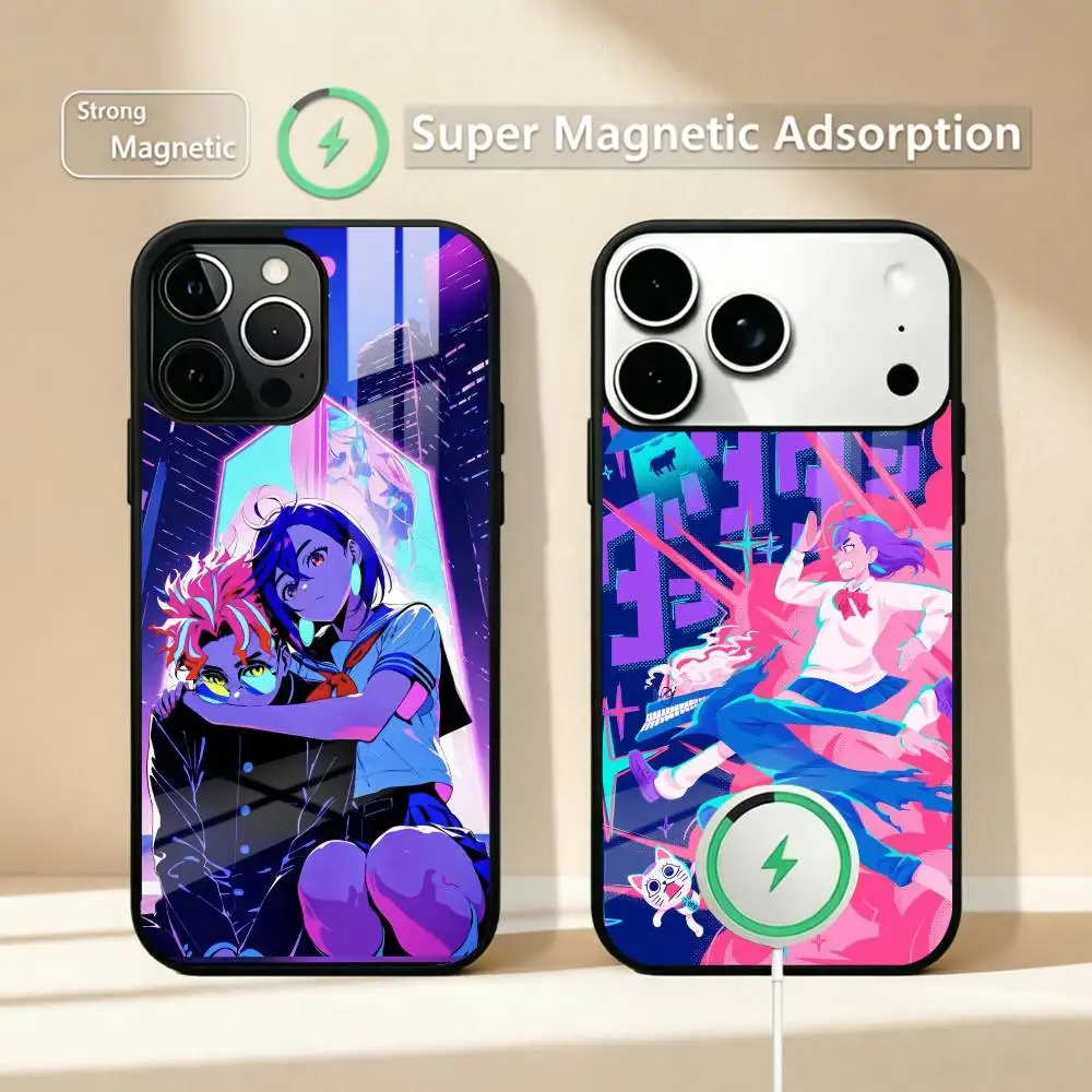 

Hot Comic Dandadan Cool Phone Case For iPhone17,16,15,14,13,12,11 Plus,Pro Allows magnetic wireless charging