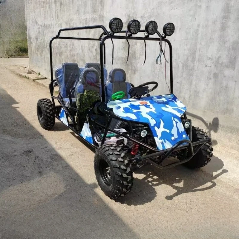 Four-person medium-sized portable off-road go-kart small beach car