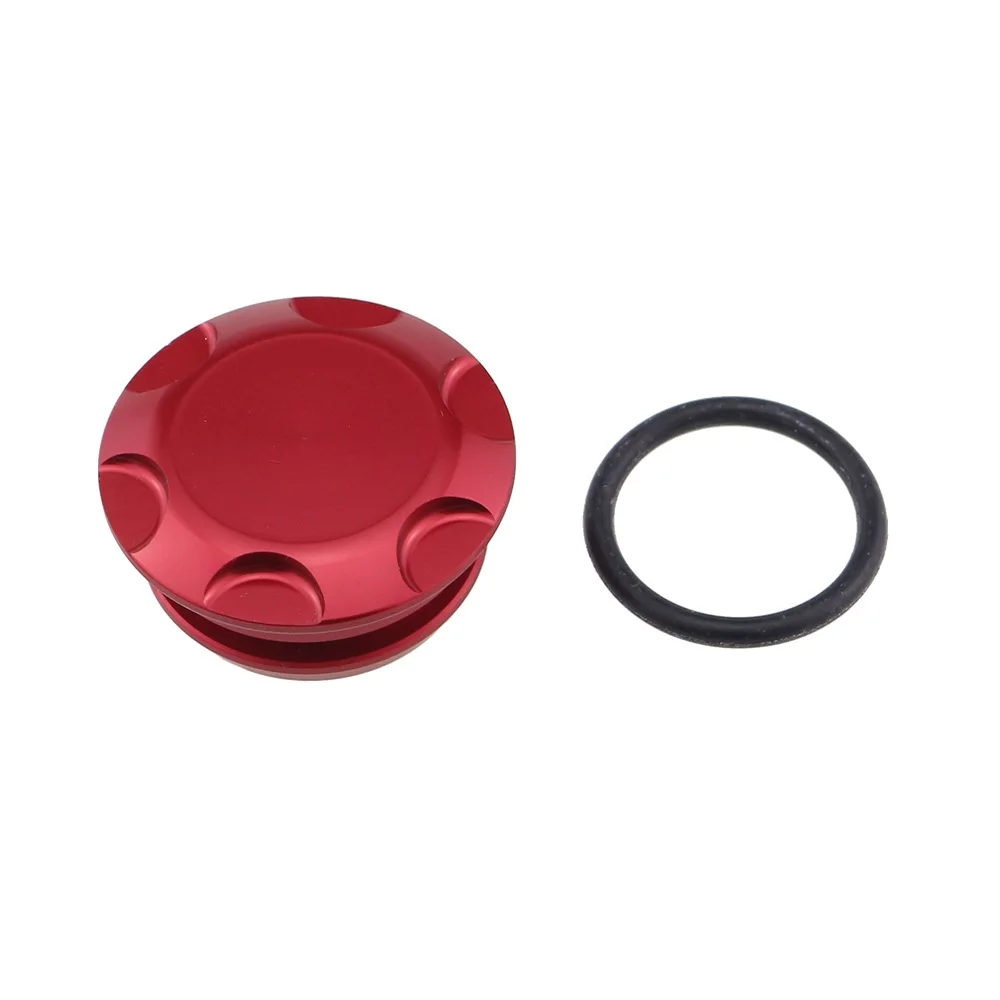 Motorcycle Triple Tree Stem Yoke Center Cap Cover for Honda CRF300 Rally CRF300L CRF250 Rally(Red)