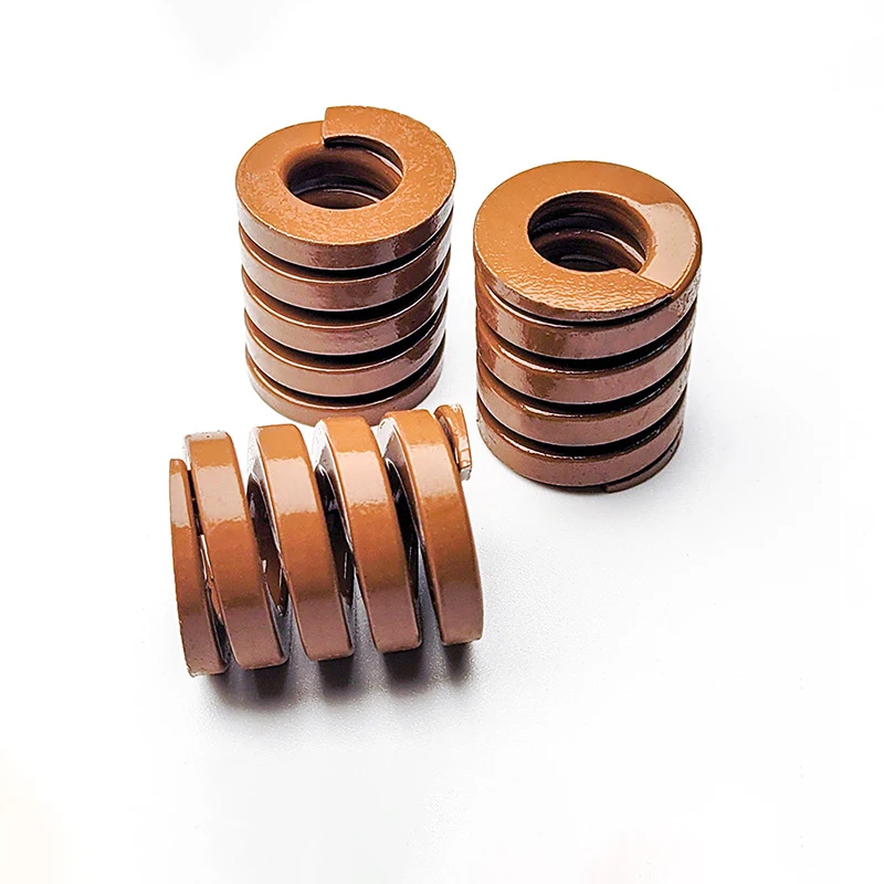 

Creamily 1PCS Brown Die Mold Spring Heavy Load Spiral Stamping Alloy Steel Compression Springs OD30mm ID15mm Length25-100mm
