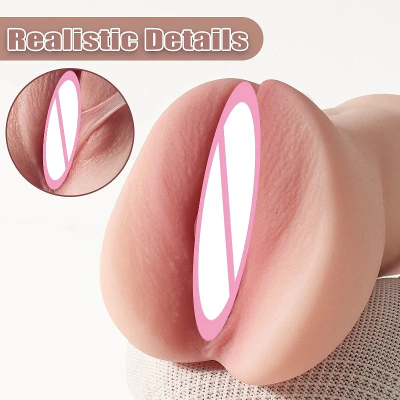 Realistic Artificial Vagina Pussy Masturbation Cup Blowjob Sucking Male Masturbator Soft Pocket Pussy Adult Sex Toys For Men - Image 3