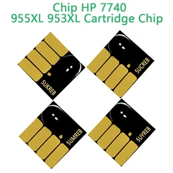 Chip HP 7740 955XL 953XL Ink Cartridge Reset Chip For HP 7740 7720 7730 8210 8720 8216 8218 8702 8710 8715 8716 8725 Printer