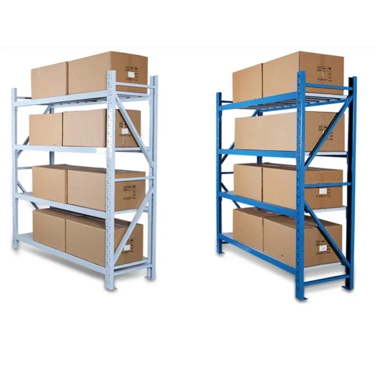 Storage Shelf Industrial Equipment Surface Rack Warehouse Boltless Duty Steel Shelving Customized