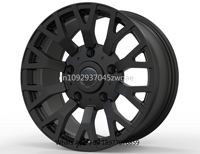 1 Piece Factory Sale 16 18 Inch 5 Holes 5X165.l Black Polish Muti-spoke Custom Forged Wheels For Land Rover Defender 1995-2016