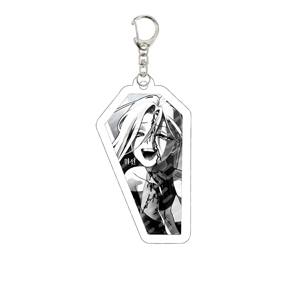 Anime Alien Stageing Pendant Keychain Mizi Sua Luka Peripheral Hanging Decor Collection Keyring Crafts Jewelry Accessory Gift