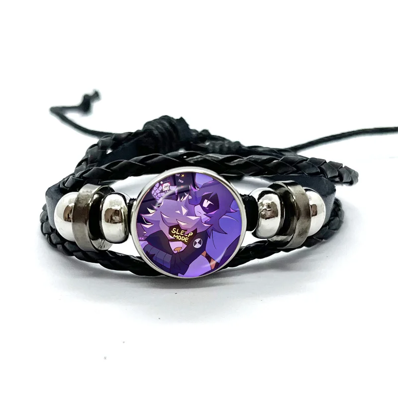 Murder Drone Uzi x N Creative Cartoon V Fan Art Bracelets Art Multilayer Braided Bracelets Bangles Handmade Jewelry Gifts