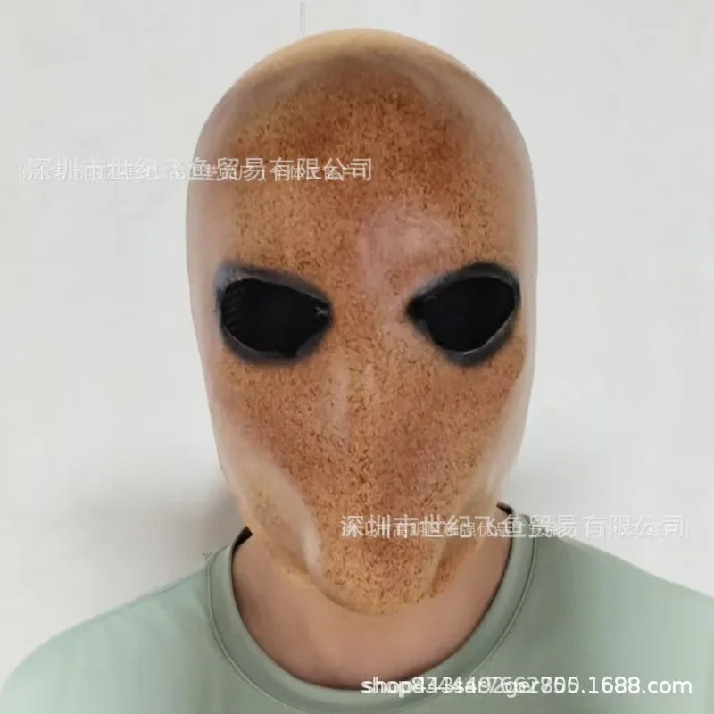 2025 할로윈 소녀 외계인 마스크 얼굴 없는 남성 후드 할로윈 가면 무도회 무서운 의상 소품 무서운 의상 및 액세서리
