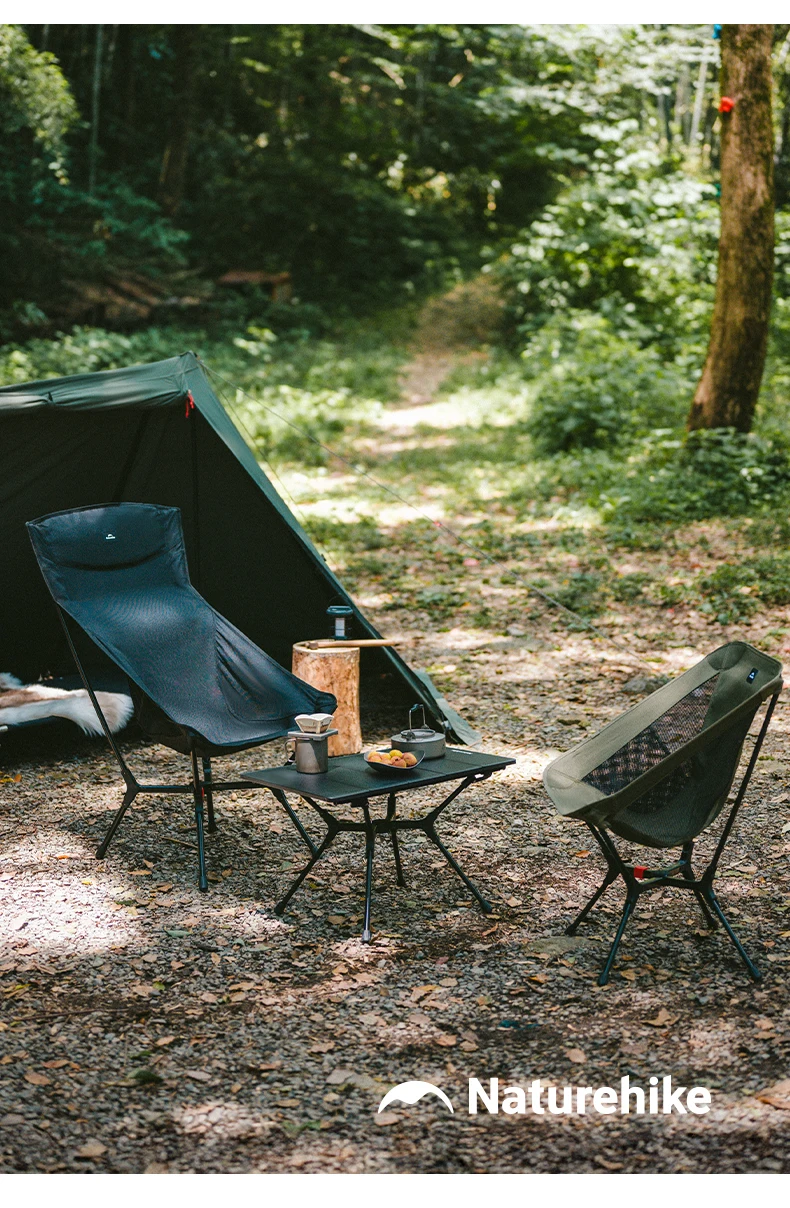 Naturehike Leichter Klapptisch aus Aluminiumlegierung, Outdoor-Picknicktisch, tragbarer BBQ-Grilltisch, Camping-Rucksackreisetische – Detail 8