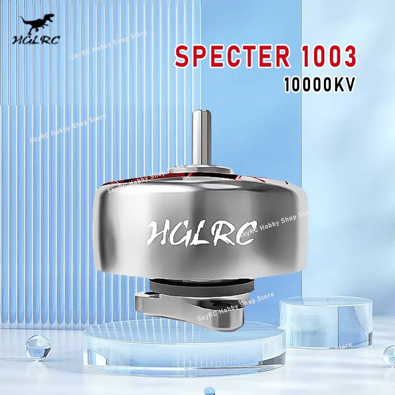 HGLRC SPECTER 1003 10000KV Brushless Motor 1-2S, 1.6-2inch Prop Fit, FPV 75mm Tinywhoop Toothpick RC Power Accessory