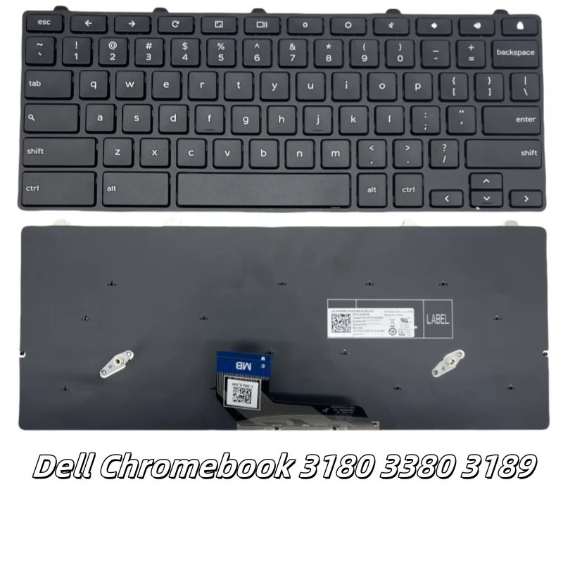 For Dell Chromebook 3180 3380 3189 US Standard Laptop Keyboard