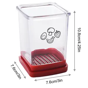 Nhà bếp, dâu, chuối, lát khoai tây, công cụ làm nhanh chóng, salad 6 Khoai khoai tây bán hàng chính - №4