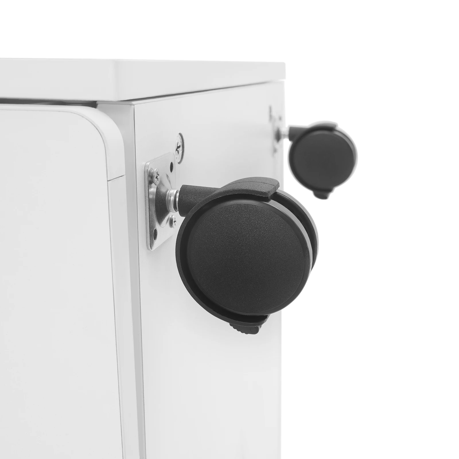 عربة مانيكير وباديكير لصالونات التجميل باللون الوردي | عربة التجميل، جلد MDF/PVC، صديقة للحوض، سعة 50 كجم #5