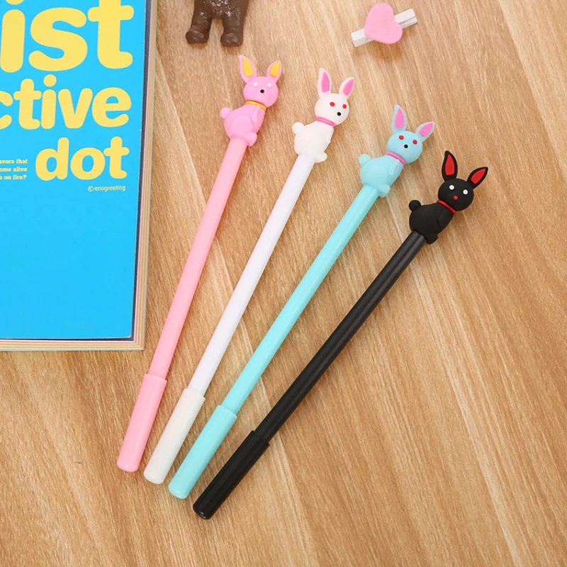 

50PCS Creative Stationery Rollerball pen Cute Pupil Cartoon Waterborne Pen Manufacturer Direct Office Supplies Signing Pen