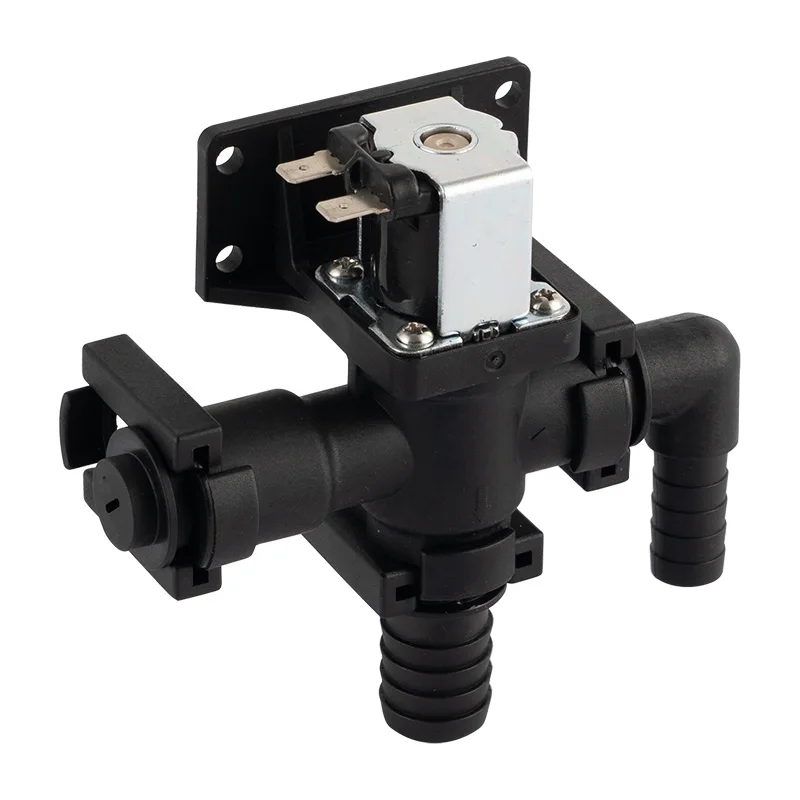 SEAFLO DC 24V Solenoid Valve & Siphon Breaker for marine toilet