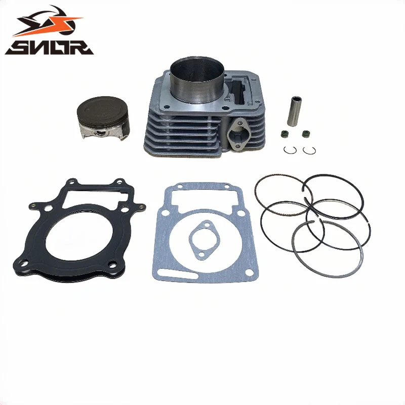 SNOR Motorcycle Cylinder Kit 300CC 75MM Big Bore Cylinder Piston Rings Set For ZongShen CPS300 RATO RT250 RBT250 RW172FMM 21-24