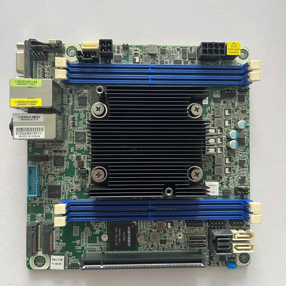 For ASRock S4B2123 For D2123D4I4 Powerful Performance ITX Motherboard Supporting Xeon D2123 CPU