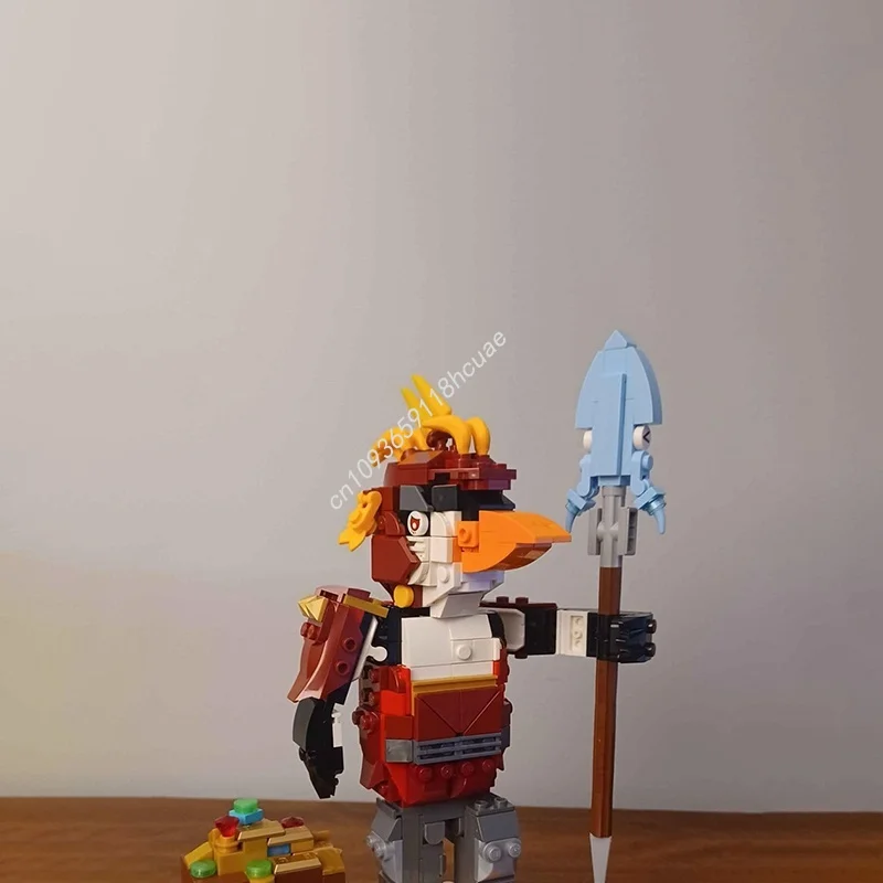 535pcs MOC The King Penguin S Royal Guard Model Building Blocks Architecture Christmas Gifts Assemble DIY Toys Brick Birthday