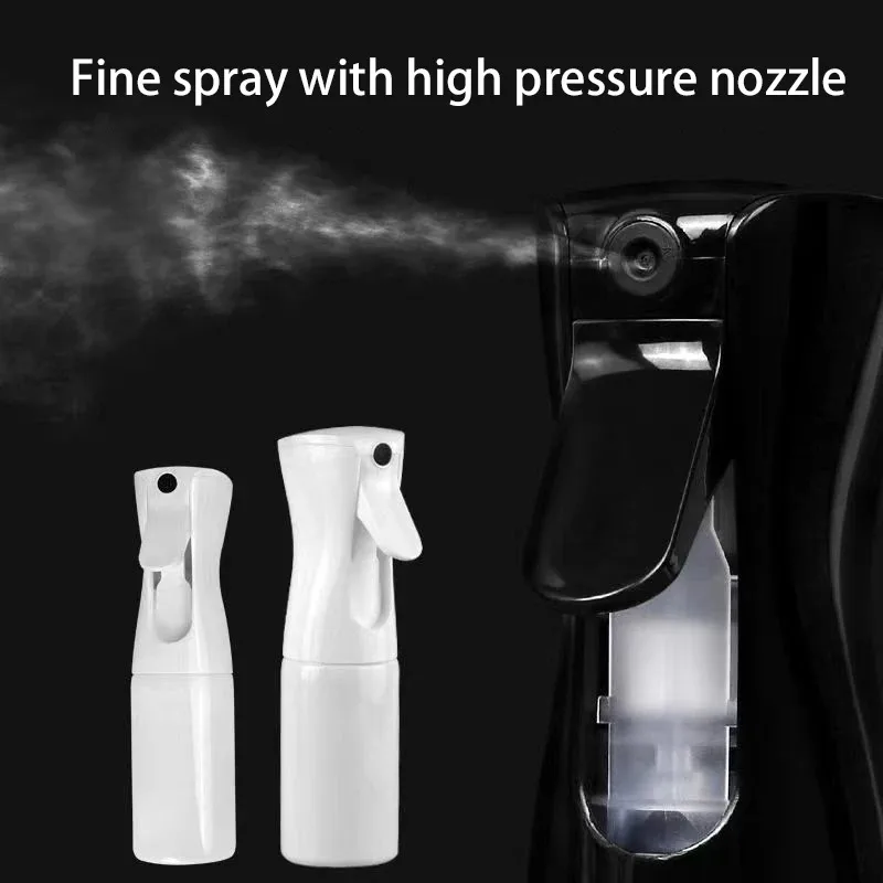 200ml/300ml Hair Continuous Spray Bottle Alcohol Bottle Makeup Spray Bottle Fine Mist Water Spray Bottle for Salons Barber Tools