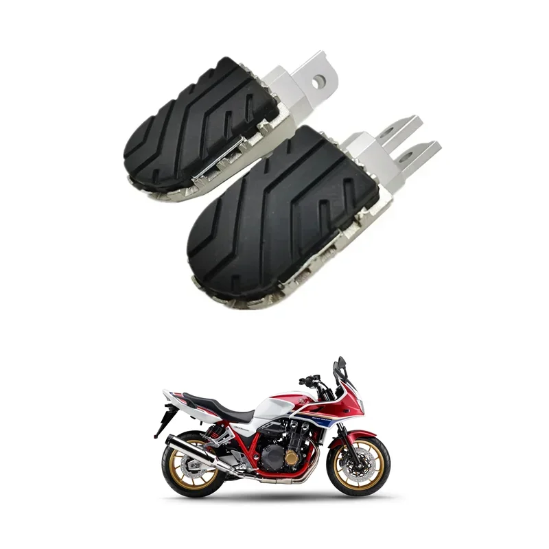 

FOR Honda CB1300 CB400 VTEC Motorcycle Accessories Front Footpegs Foot Rest Peg MOTO