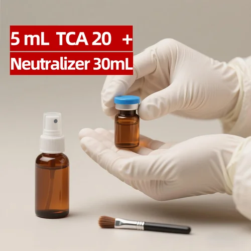 Imagen 2 del producto TCA 5ml & Neutralizador 30ml | Regalo: 1 brocha | Concentraciones 20%, 30%, 35%, 40%, 50%, 60%, 70% (Cross)
