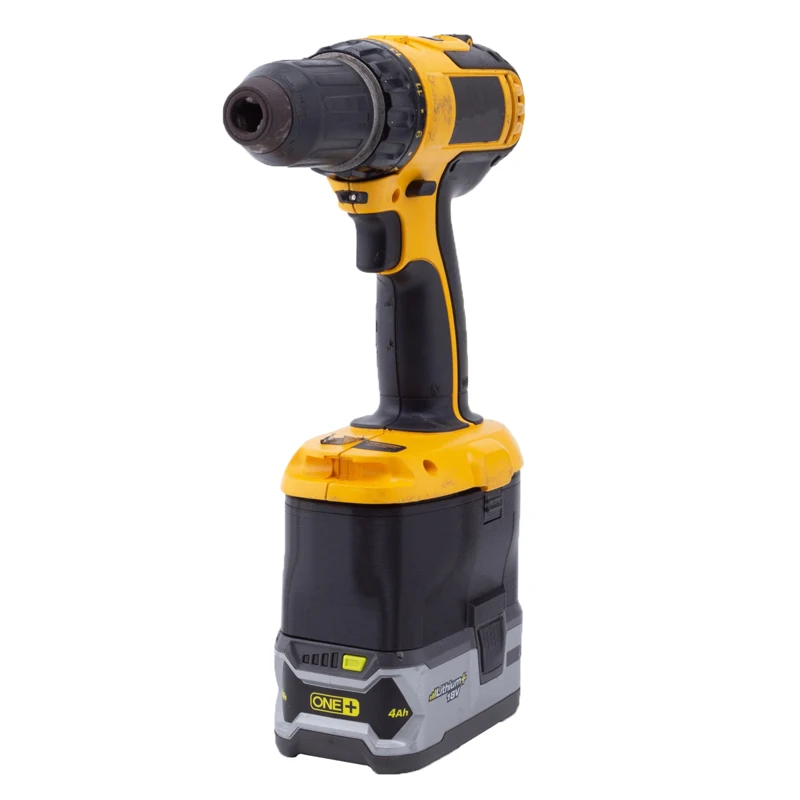 Adaptador portátil para herramientas DeWalt ni-cd ni-hi a Ryobi 18V ONE + adaptador/convertidor de batería de iones de litio accesorios de herramientas eléctricas