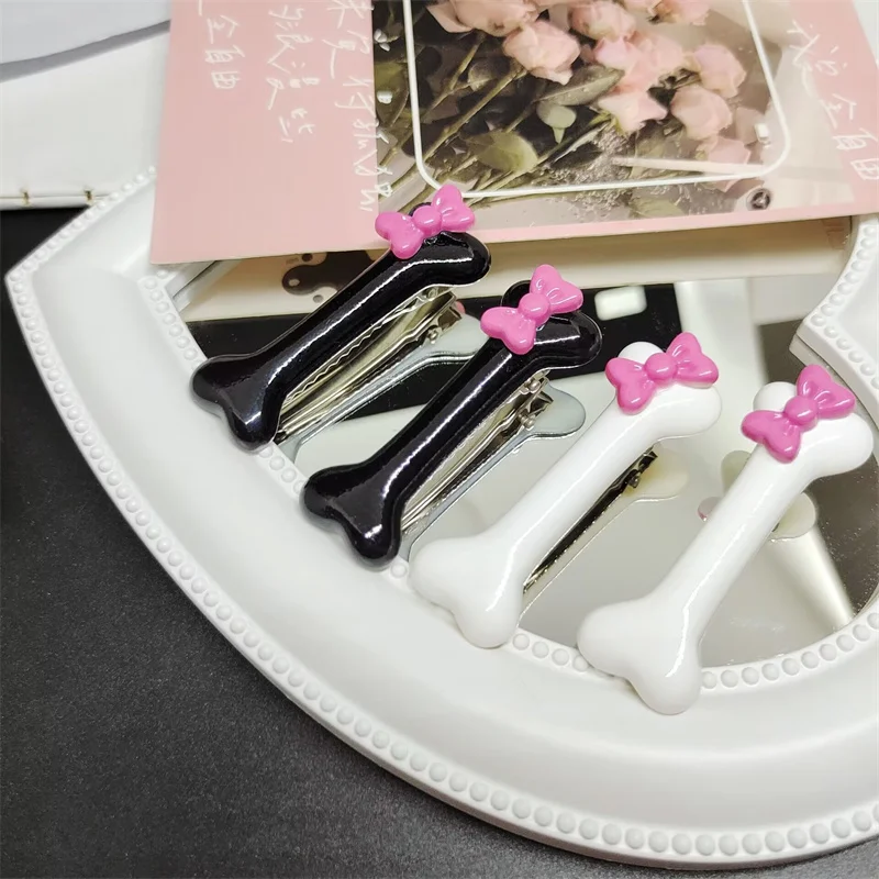 Dog Bone Design Pet Hairpin Fashion Creative Popular Dog Hair Clips Girls Lovely Barrettes Styling Pet Hair Accessories