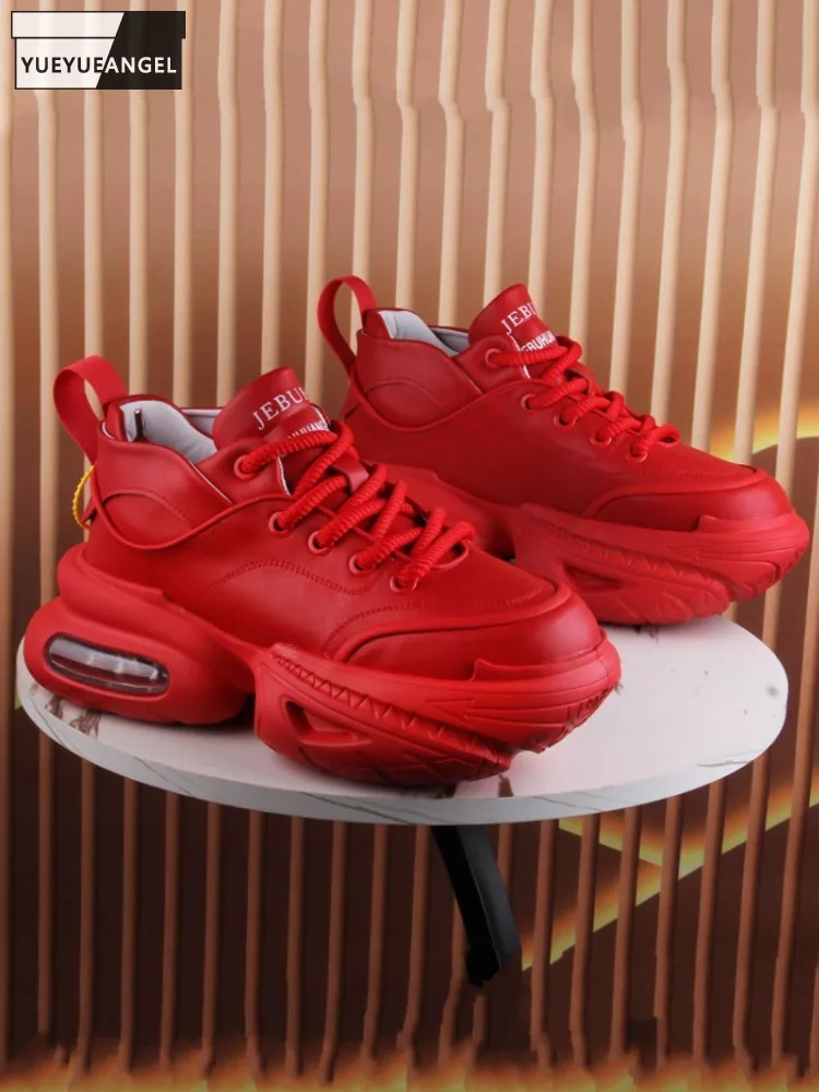 

Весенне-осенние дизайнерские мужские дышащие повседневные высокие кроссовки в корейском стиле на шнуровке, универсальная мужская обувь, модные кроссовки на платформе