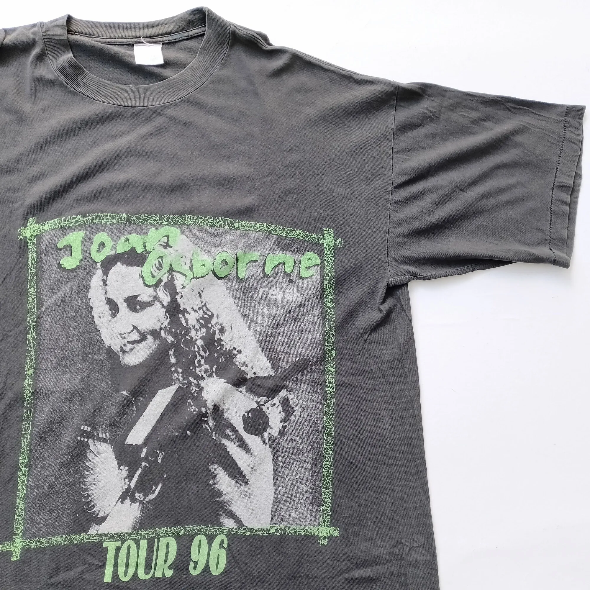 Vintage 1996 Joan Osborne Tour 96 T Shirt size XL (W 25 x L 31.5)